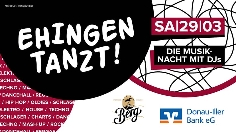 PARTY IM EHINGER KINO Backdrop