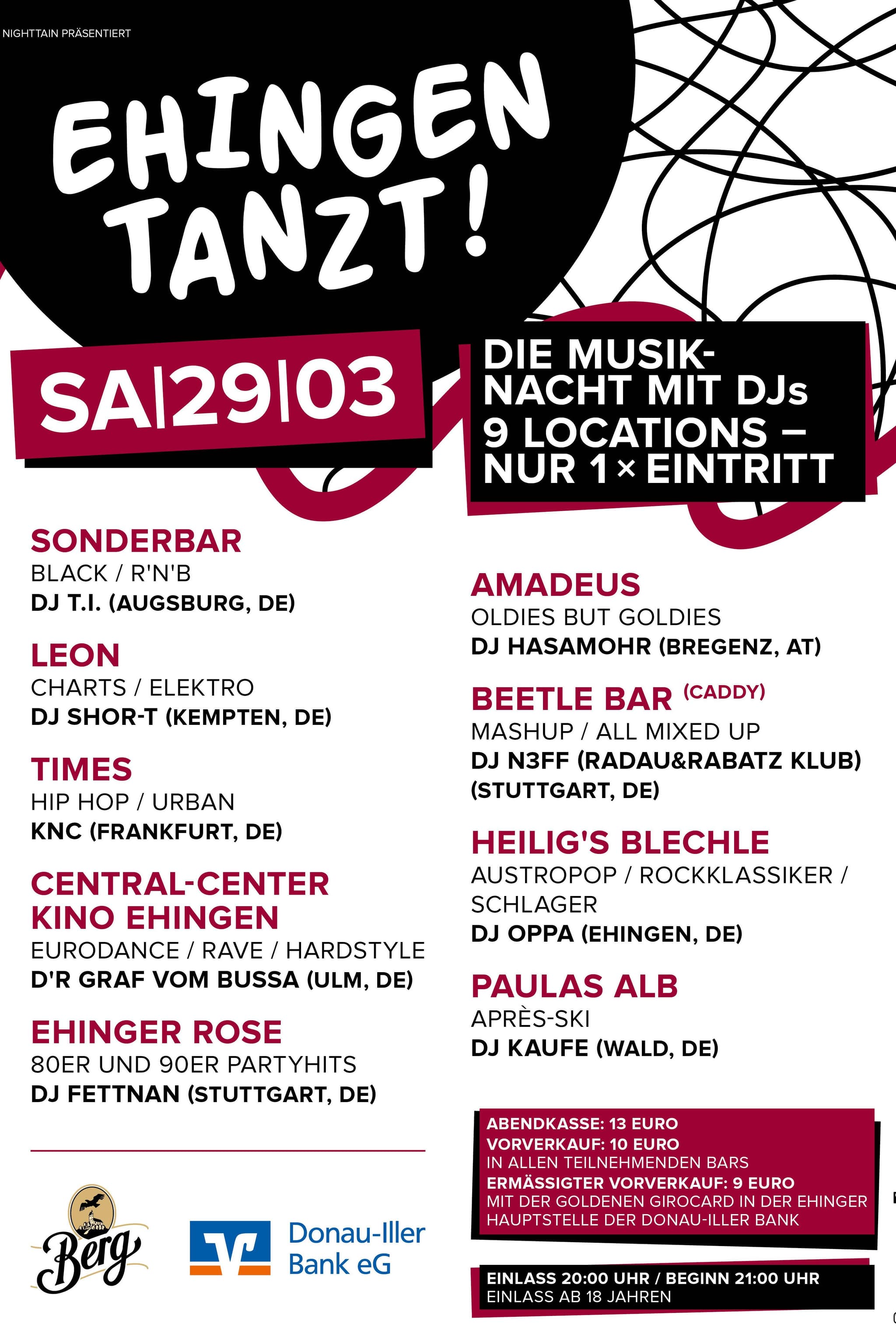 PARTY IM EHINGER KINO